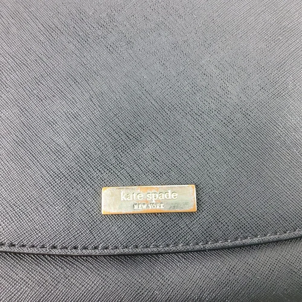 Kate Spade NY Chain Shoulder Handbag Purse Black